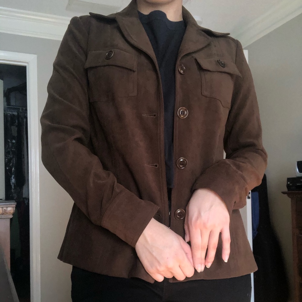 Laundry by Shelli Segal Brown Blazer